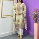 আগানুর কটন থ্রি-পিস।